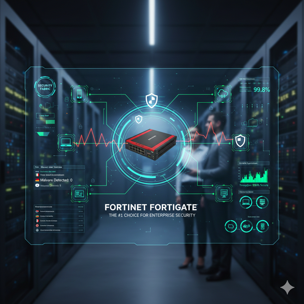 Fortinet FortiGate: Por que ele é a escolha nº 1 para segurança empresarial?
