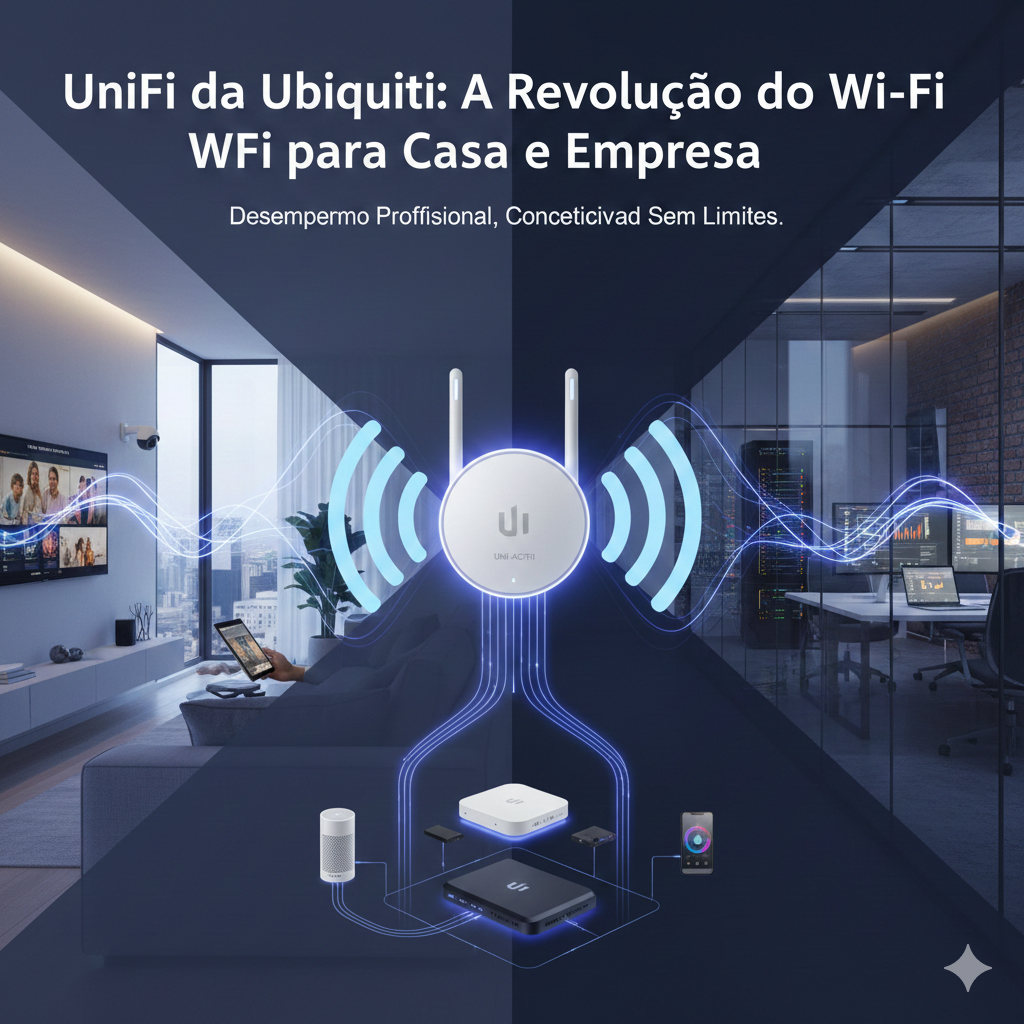 UniFi da Ubiquiti: Por que ele é a revolução do Wi-Fi para sua Casa ou Empresa?