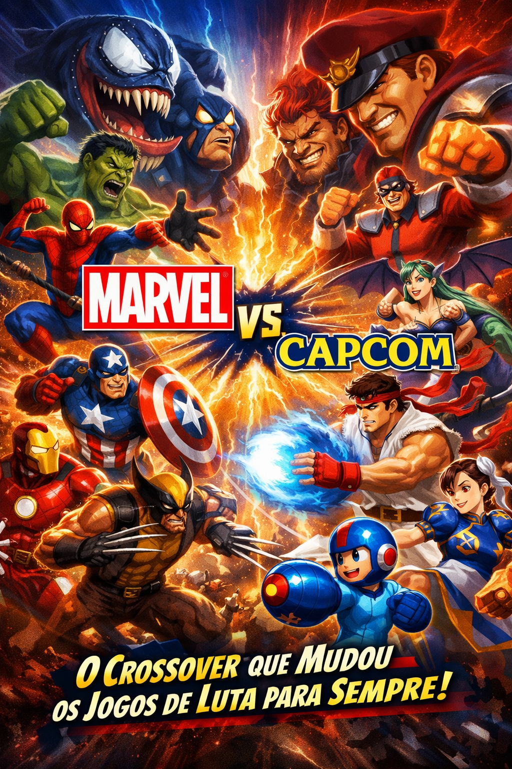 🕹️ Marvel vs. Capcom: O Crossover que Mudou os Jogos de Luta para Sempre!