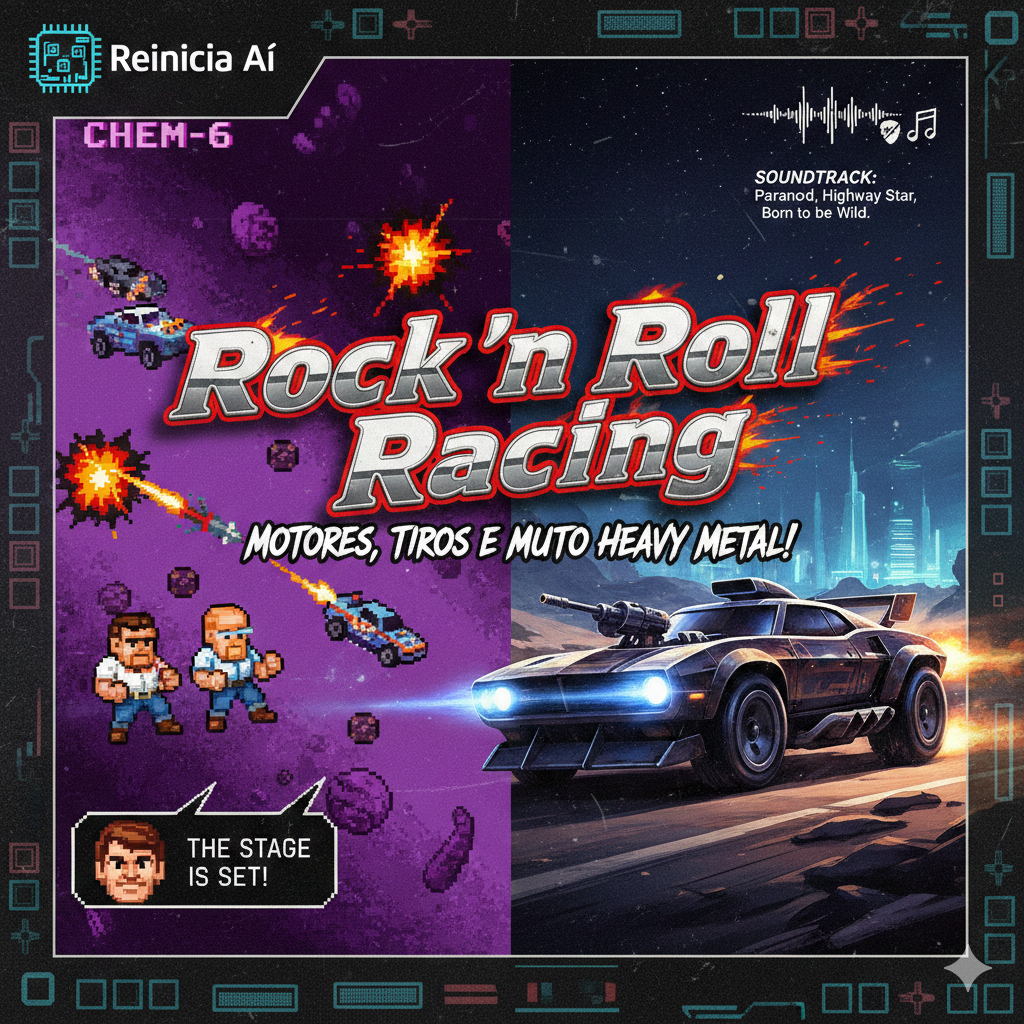 Rock ‘n Roll Racing: O Jogo que Definiu a Infância de uma Geração