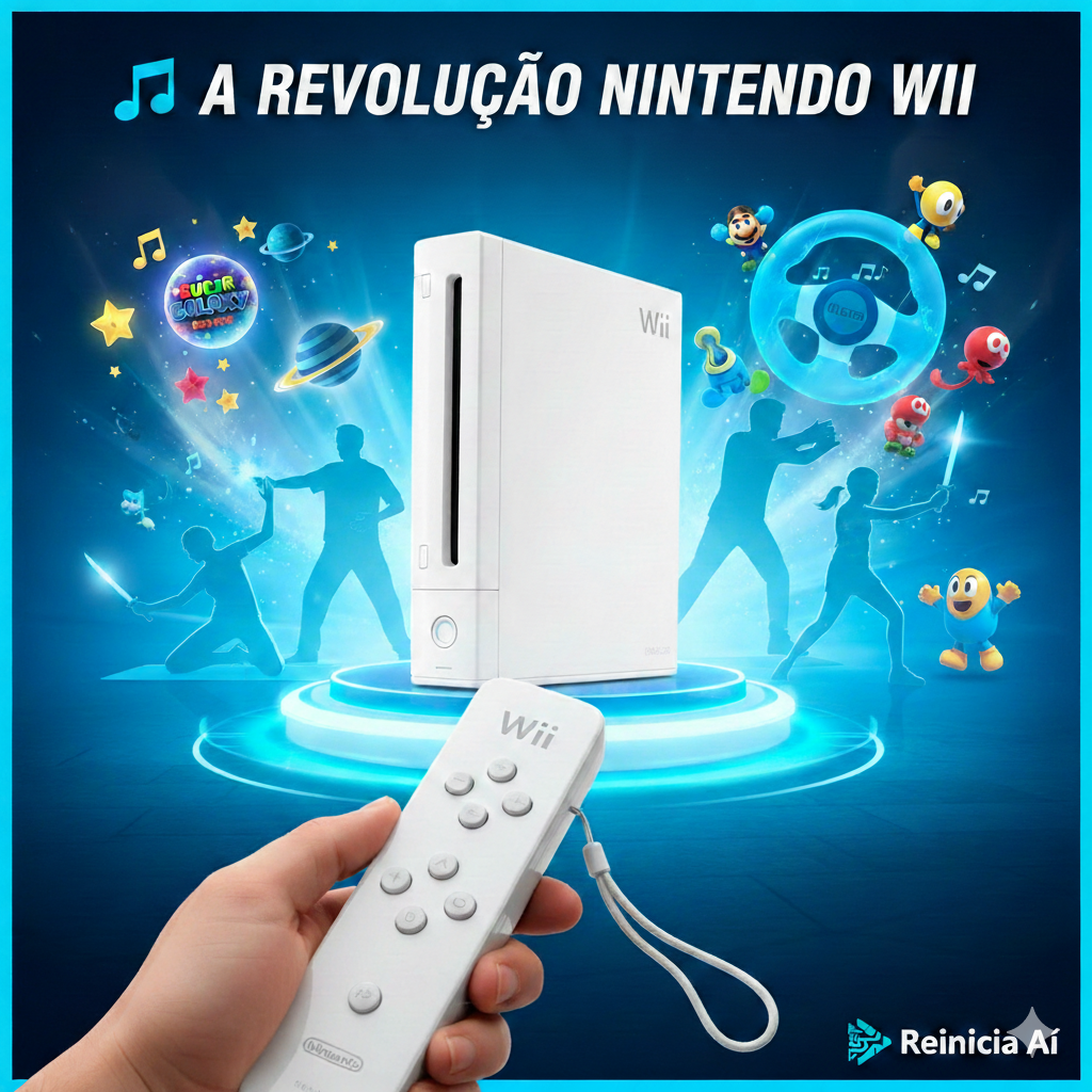 🎮 O Console que Mudou o Jogo: A História do Wii
