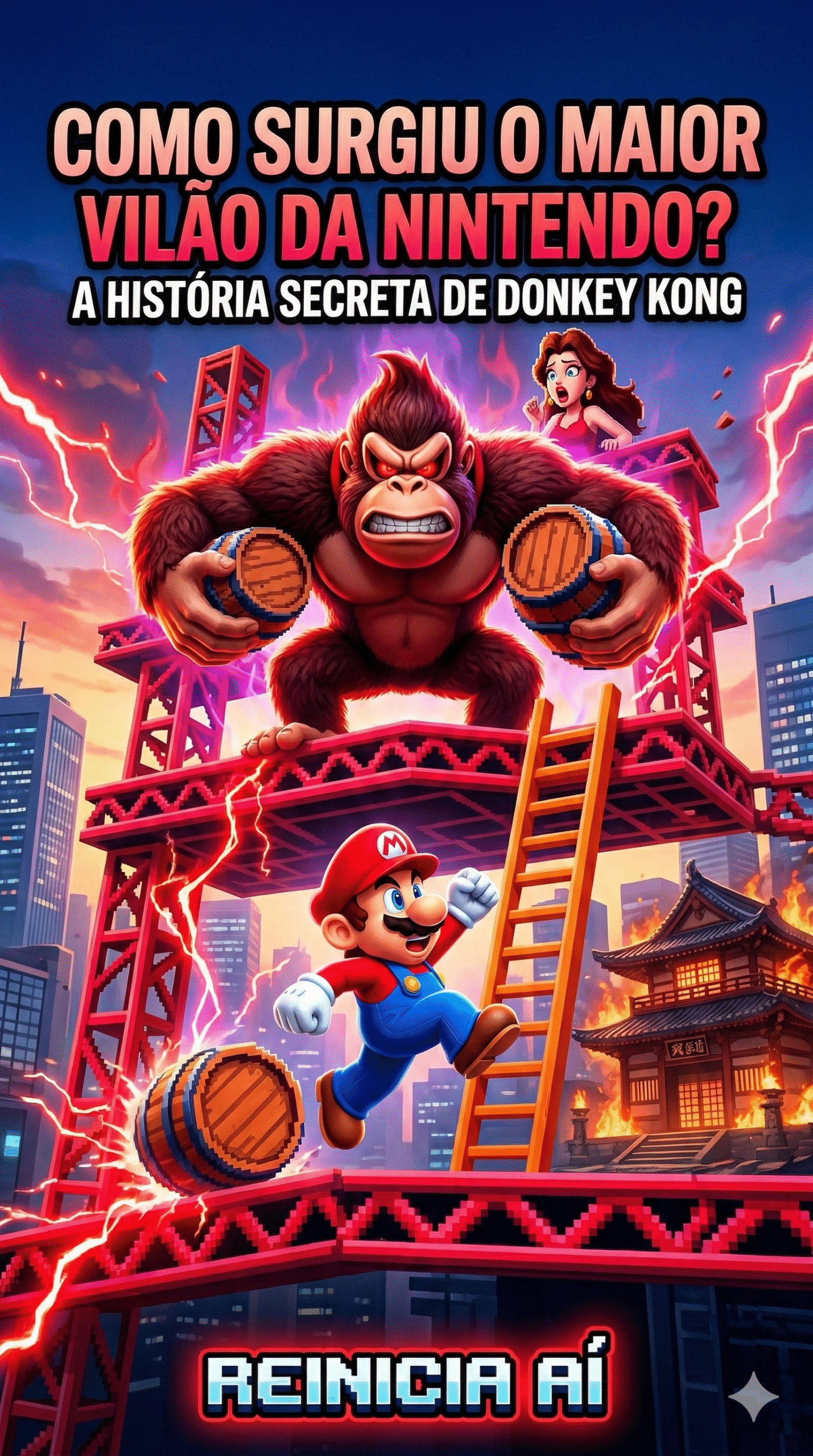 O Macaco que Salvou a Nintendo: A História de Donkey Kong 🦍🍌