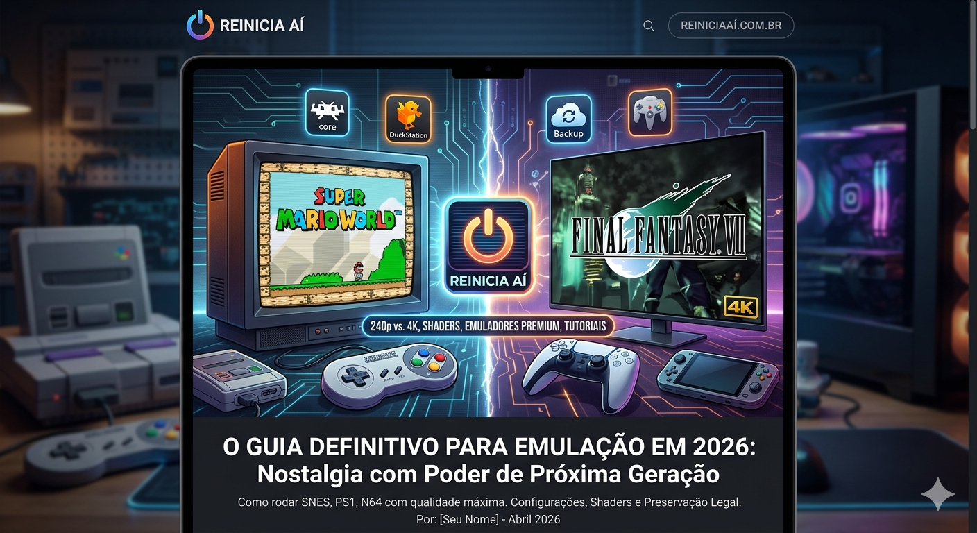 O Guia Definitivo para Emulação em 2026: Nostalgia com Poder de Próxima Geração